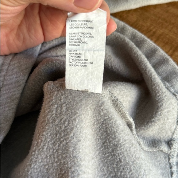 G.H. Bass & Co. Sweater Men’s Size Large 1/4 Zip Gray Pullover - Picture 6 of 9